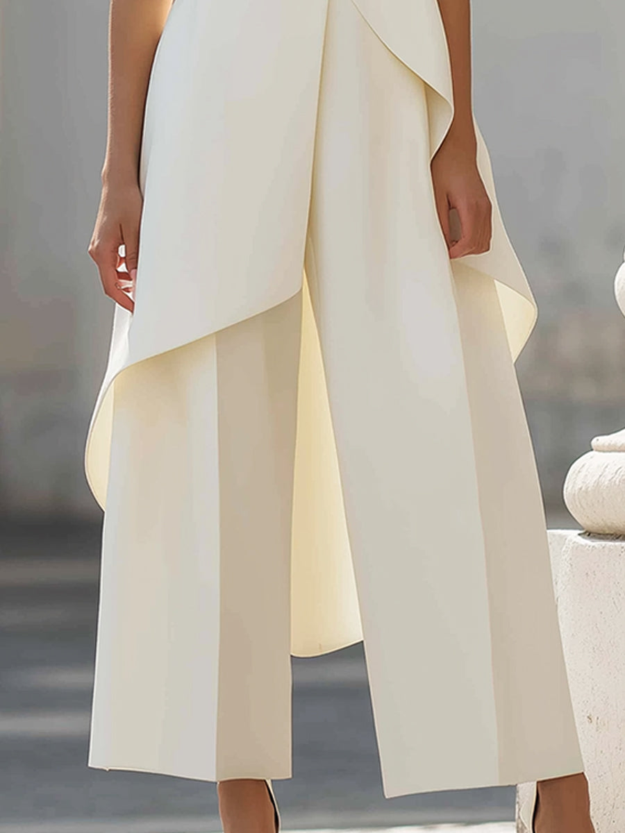 Catalina - Elegantní dlouhé šaty s volným střihem