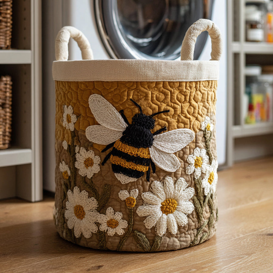 MED | KOŠ NA PRÁDLO DAISY BEE