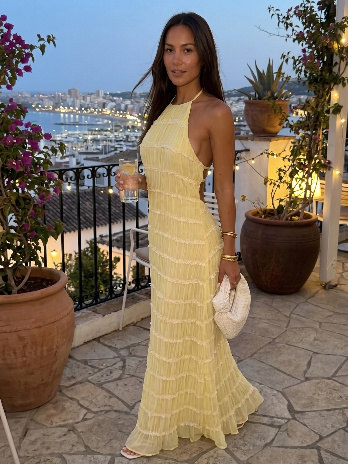 Angela | Dlouhá letní šaty