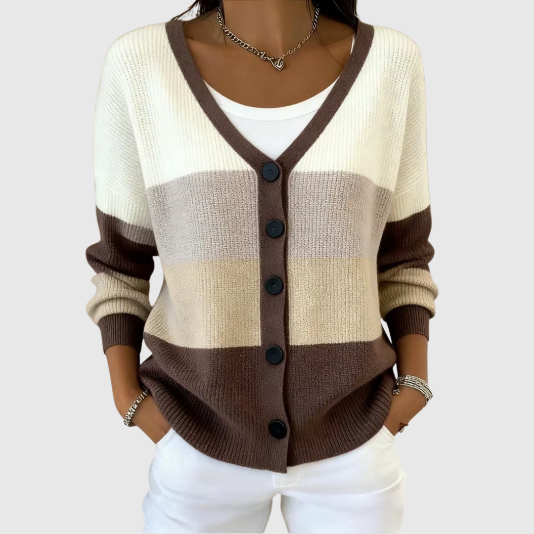 Felicia | Pletená bunda s knoflíky