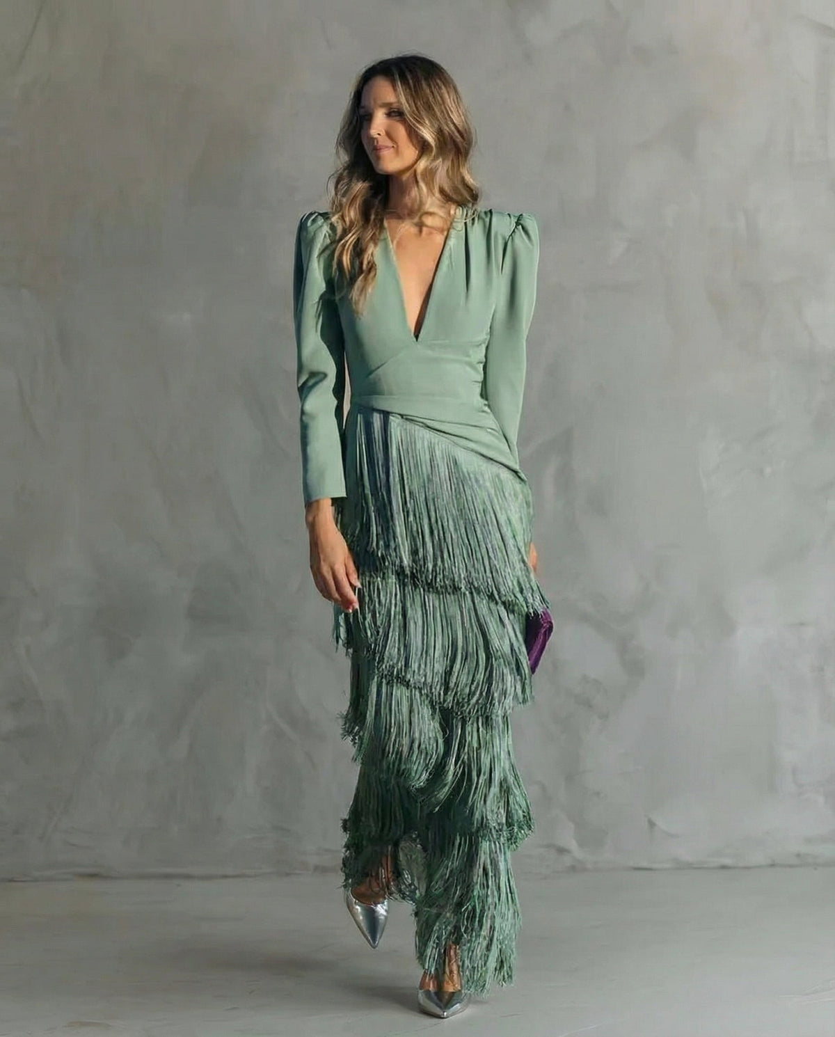 Chiara | Elegantní šaty s třásněmi