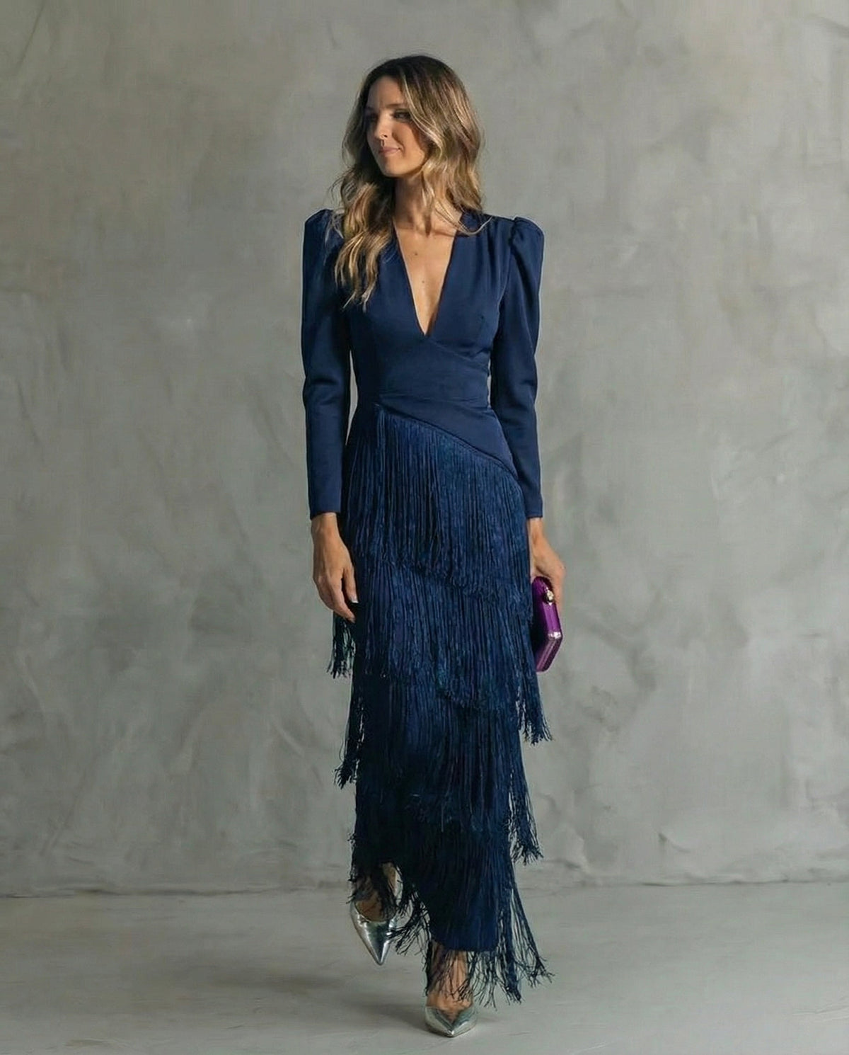 Chiara | Elegantní šaty s třásněmi