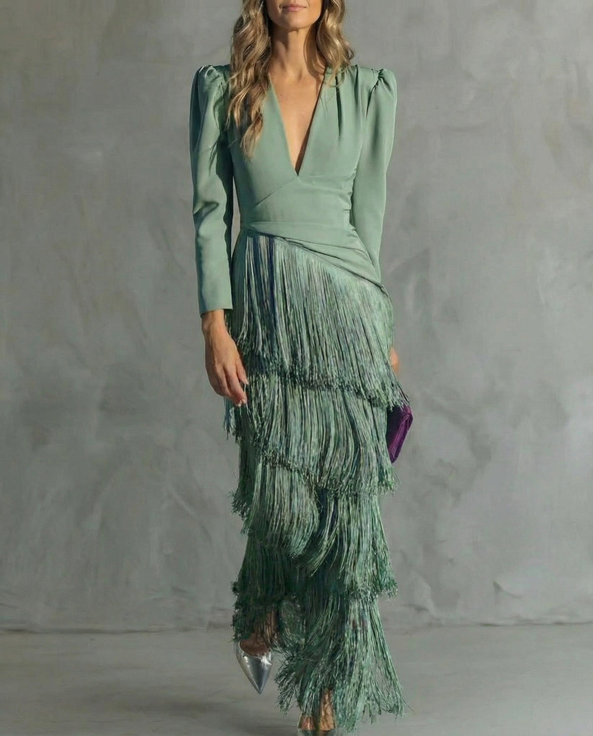 Chiara | Elegantní šaty s třásněmi
