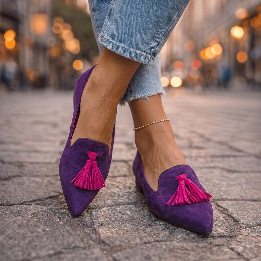 Livia | Špičaté slip-on baleríny