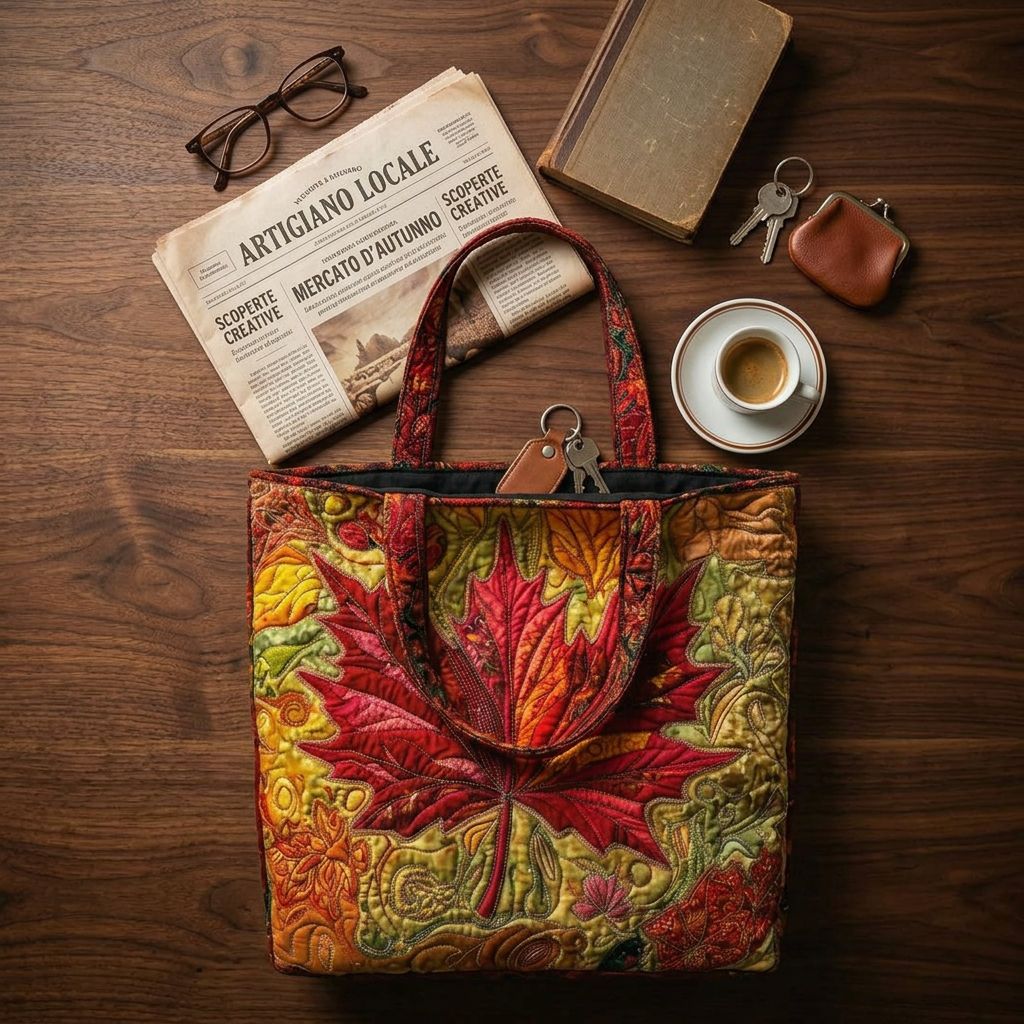 Borsa Artigianale javor při západu slunce – Elegantní a praktická