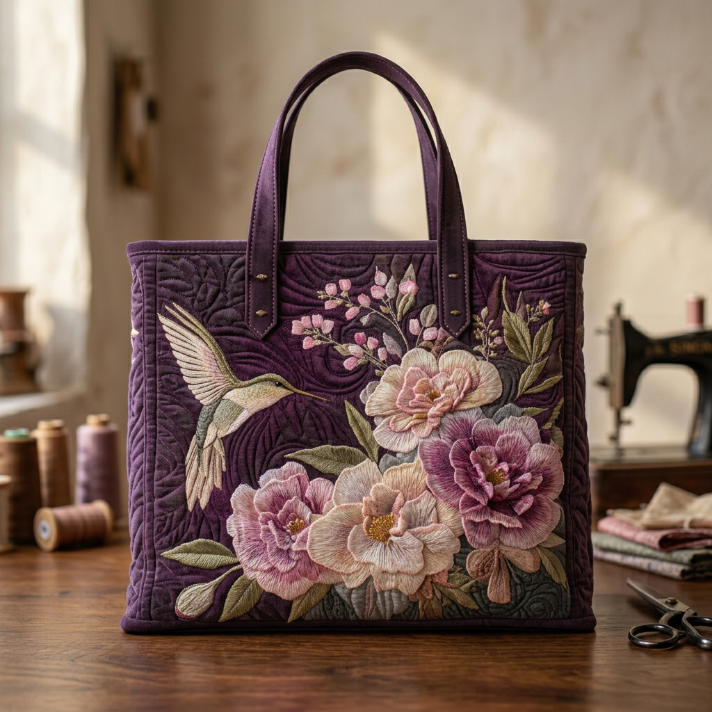Taška Artigianale kolibřík a orchideje – Elegantní a Praktická